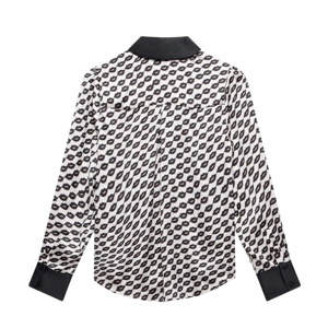 Mint Velvet Black Lip Print Shirt